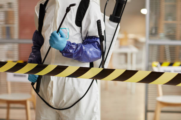 Professional Biohazard Cleanup technician working in Lake Wilson, MN